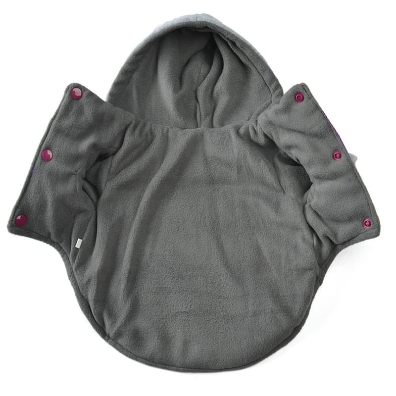 Roupa Pet Inverno com Capuz Para Cachorro