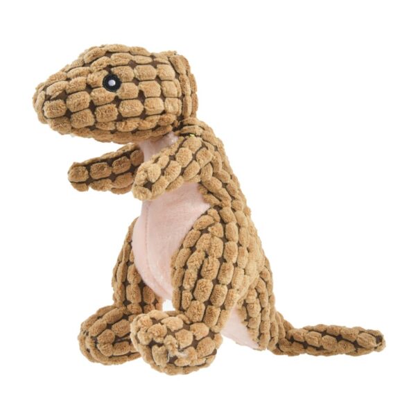 Brinquedo Pet Dinossauro para Cães - Marrom