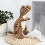 Brinquedo Pet Dinossauro para Cães - Marrom