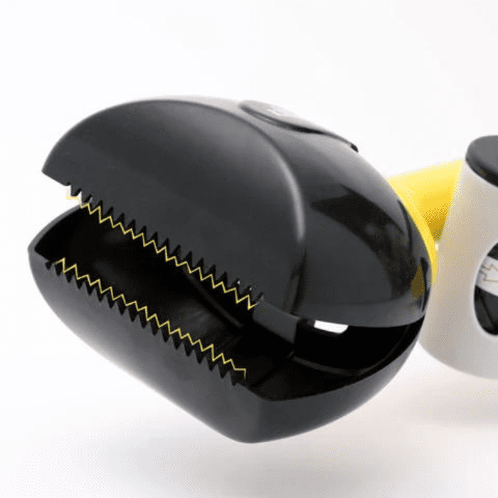 Coletor de Fezes de Cachorro Compacto – Bordas serrilhadas