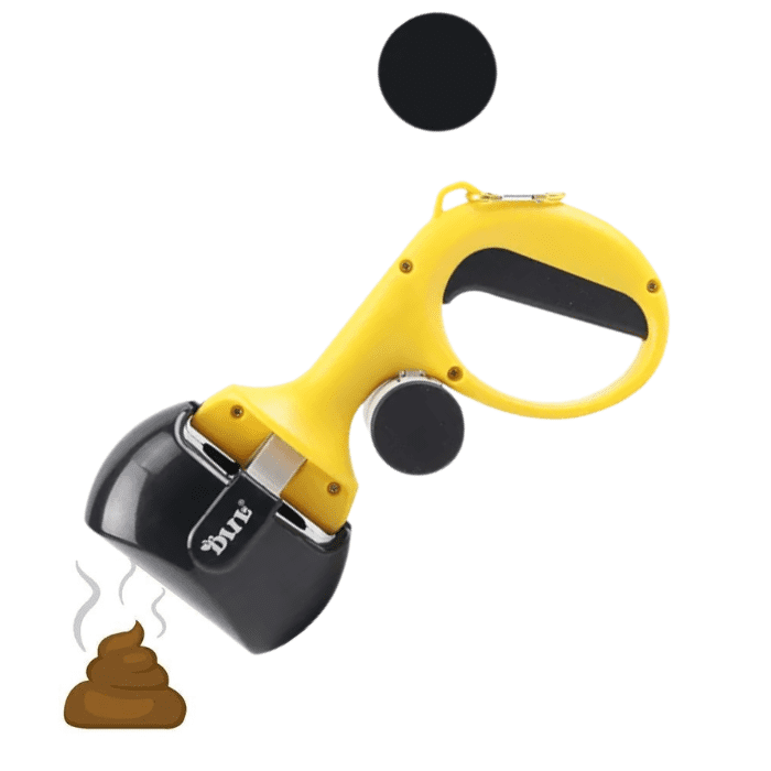 Coletor de Fezes de Cachorro Compacto – Preto