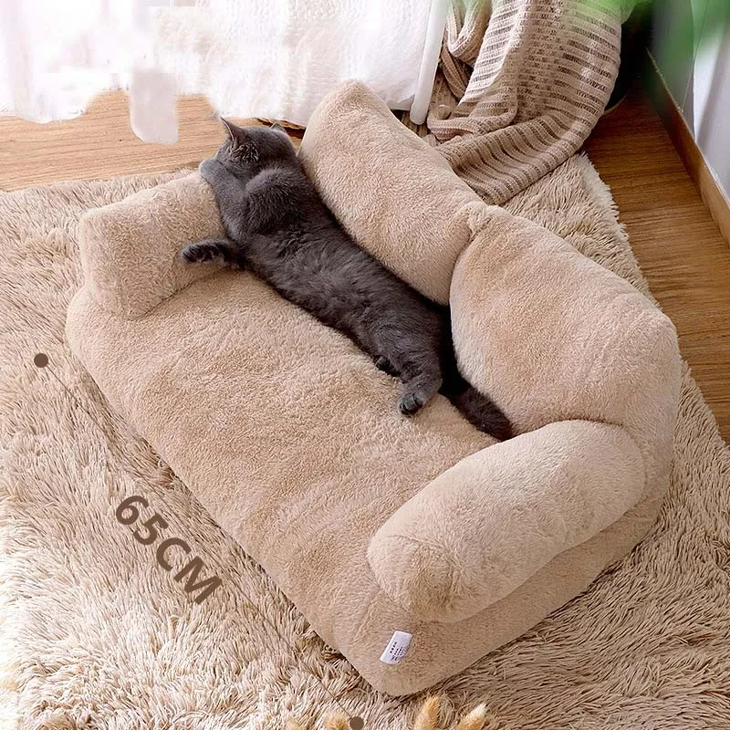 Sofá Cama de Luxo para Gatos e Cachorros