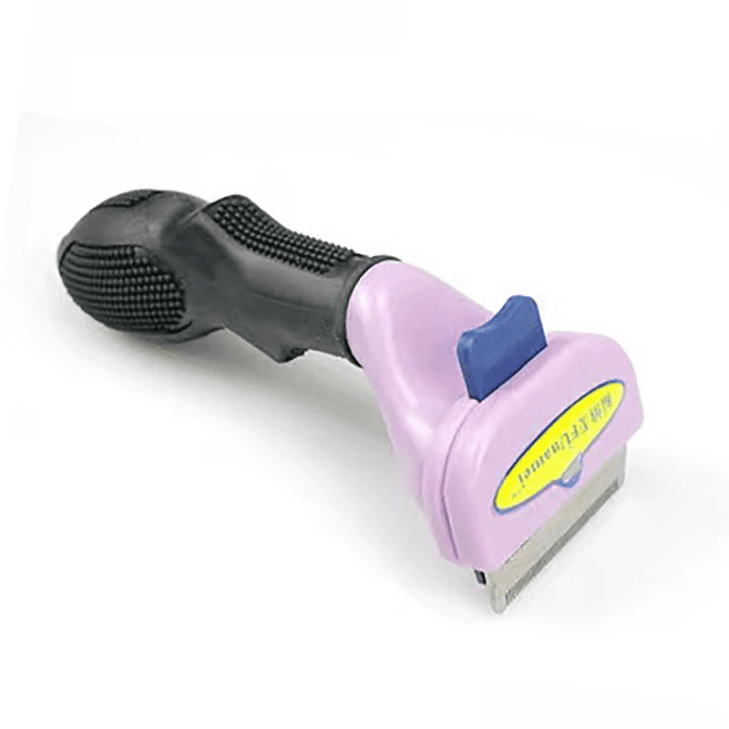 Pente Removedor de Pelos Para Gatos – Lilás – Pequeno – Pelo curto