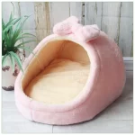 Cama Toca para Gatos e Pets Pequenos Lacinho - Rosa