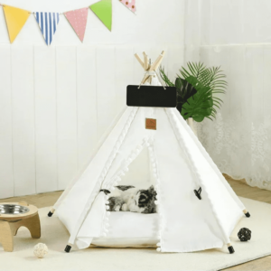 Tenda Pet com Almofada Removível e Quadro Negro