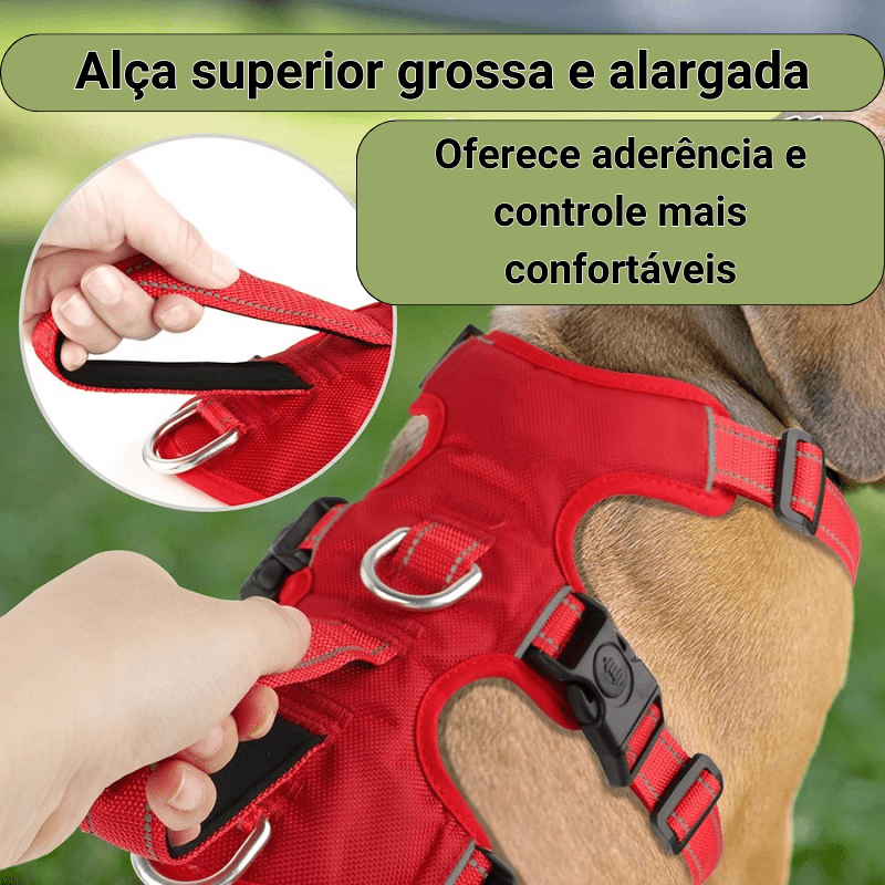 Peitoral Antifuga para Cachorros Médios e Grandes