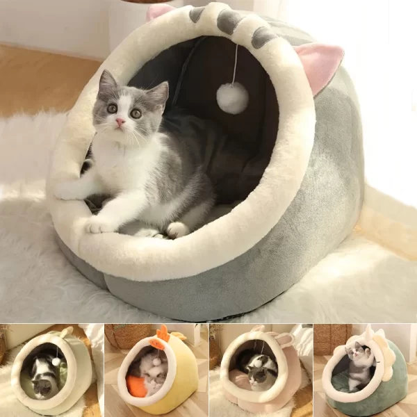 Casinha para Gatos em Pelúcia