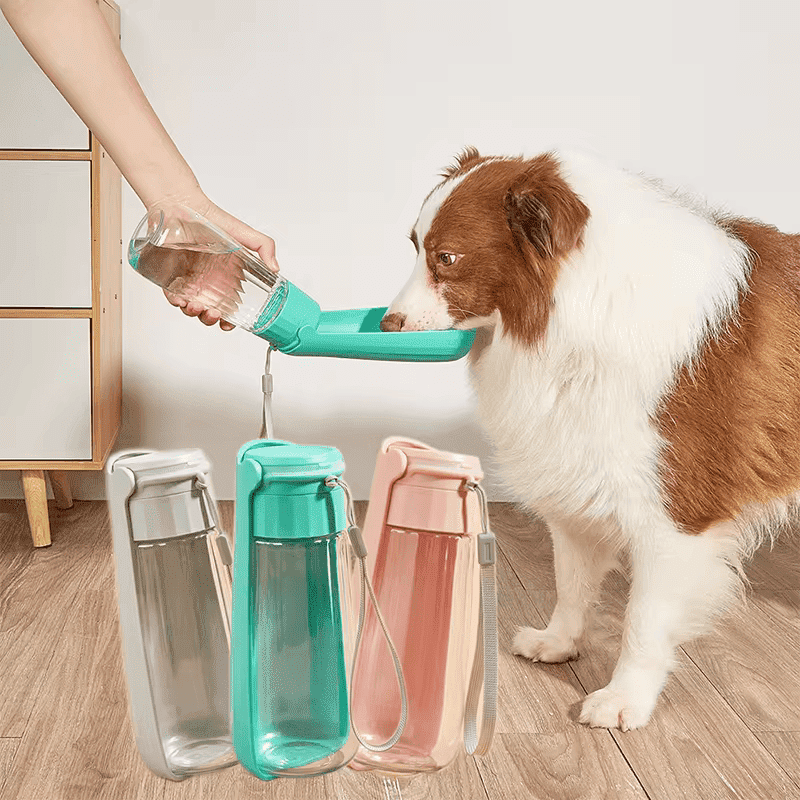 Garrafa de Água Portátil para Cães 550ml