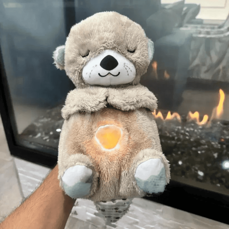 Lontra de Pelúcia Calmante para Cachorros