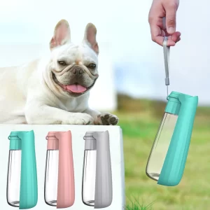 Garrafa de Água Portátil para Cães 550ml