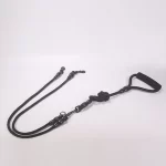 Guia de Corda Pet Dois ou Mais Cachorros – Preto 2 cordas