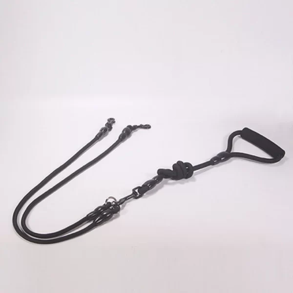 Guia de Corda Pet Dois ou Mais Cachorros – Preto 2 cordas
