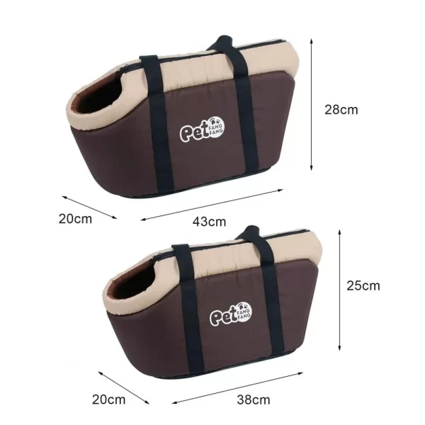 Bolsa Pet de Passeio para Cães e Gatos Pequenos