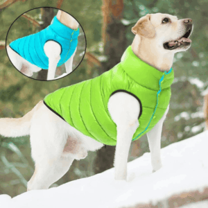 Roupa de frio para Cachorro - Dupla Face e impermeável