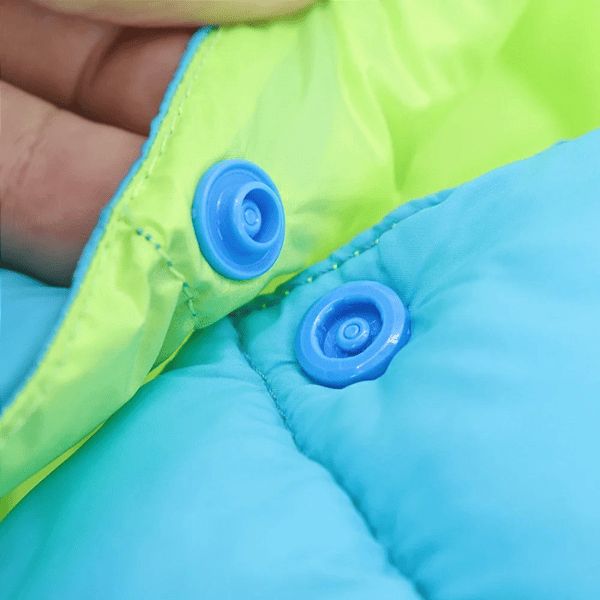 Roupa de frio para Cachorro - Dupla Face e impermeável