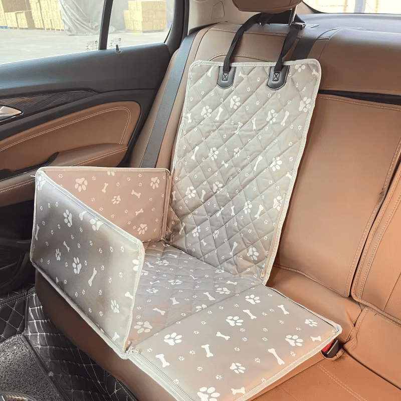 Cesto Protetor para Cachorro 2 em 1 Capa de Banco Dianteiro carro 3